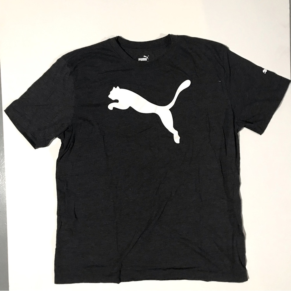 Puma White Graphic Tee